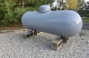 250 gallon ASME steel above & below ground propane tank