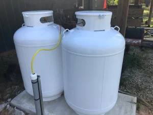 420 steel 120 gallon propane tank Cylinder